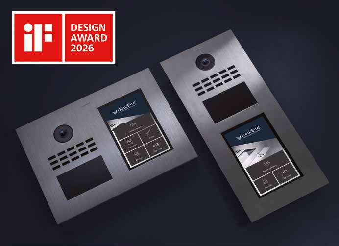 DOORBIRD D31x DESIGN AWARD